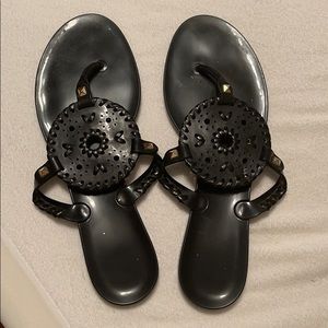 Black Jack Rogers flip flops